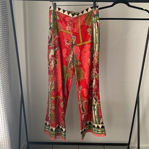 Flowy print pant